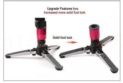 Штатив Трипод с 3 винтами 3/8 дюйма универсальная подставка ножками для Manfrotto Gitzo