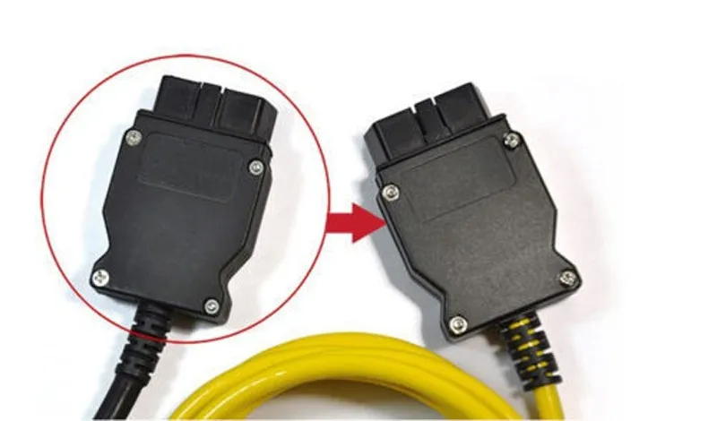 Интерфейсный кабель для B-M-W ENET (Ethernet-OBD) E-SYS ICOM Coding F-series новейшая версия