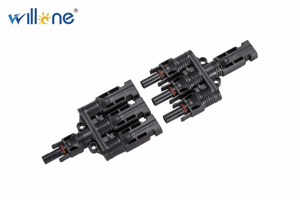 Willone 1 пара Бесплатная доставка от до 3 T ветка солнечной разъем. Папа + Женский и