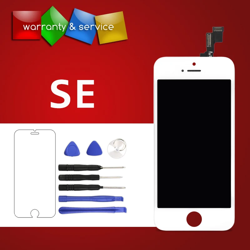 Абсолютно Новый Для iPhone SE LCD экран OEM качество дигитайзер + рамка сборка черный