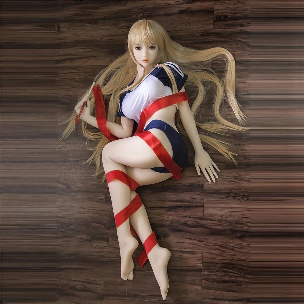 Cosdoll Новинка 148 см Силиконовая секс кукла японское милое Аниме любовь волосы