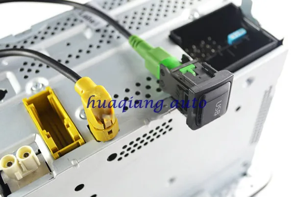 USB Кабель адаптер для Volkswagen RNS315 кнопка переключения GOLF Passat CC RCD510|vw usb|jetta mk5jetta button |