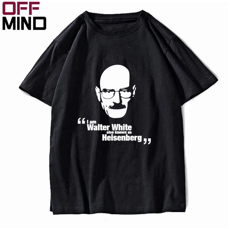 BR0117OM-BLK2 OFFMIND, хлопок, короткий рукав, heisenberg, Мужская футболка, летняя, свободная, breaking bad, Мужская футболка, крутая футболка, футболки BR0131 - Цвет: BR0117OM-BLK2