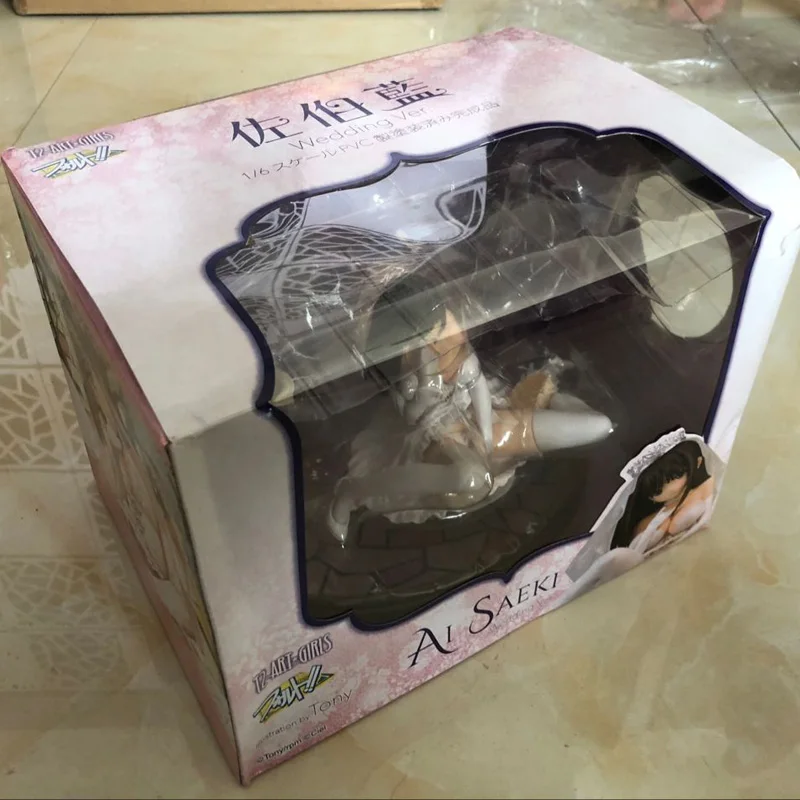 Скайтуб персонаж из игры Saeki Ai wedding ver. 1/6 весы ПВХ фигурка игрушка|Игровые фигурки