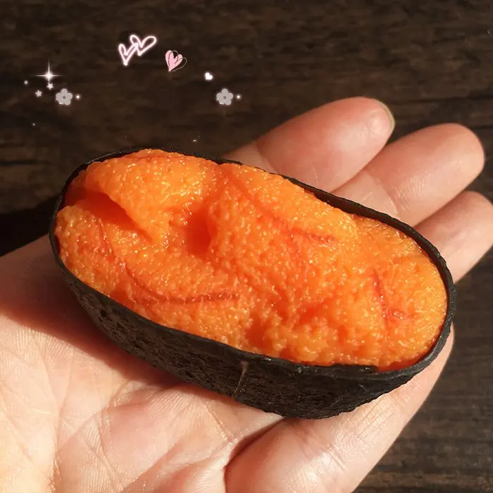 Моделирование еды магнит на холодильник магнит суши лосось морепродукты наклейки на холодильник украшение на холодильник