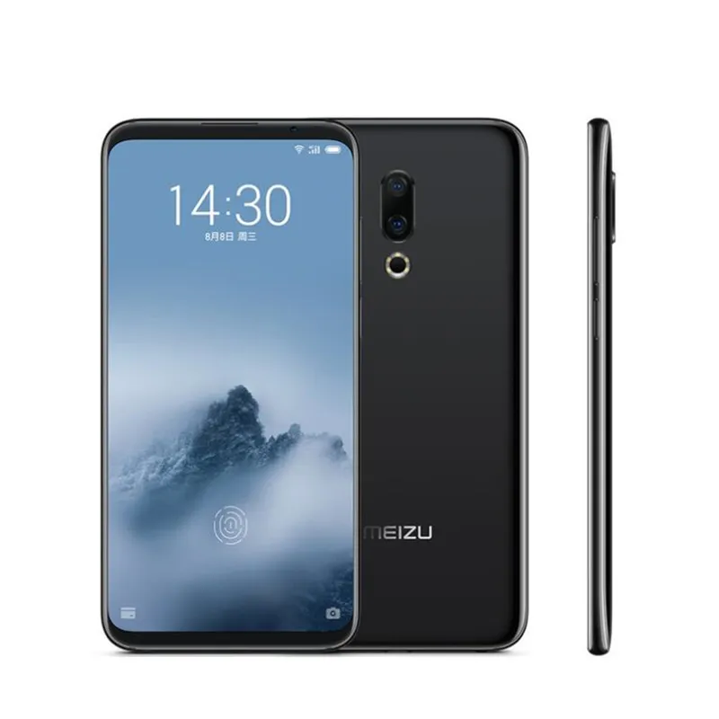 Meizu 16th Plus 16 Plus 4G LTE Snapdragon 845, четыре ядра, Adreno 630, 6 ГБ, 128 ГБ, 6,5 дюйма, FHD 2160x1080 P, полный экран