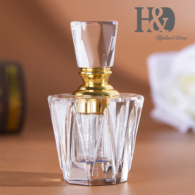 Прозрачная египетская резная мини-бутылочка для духов H &amp D 3 мл | Красота и