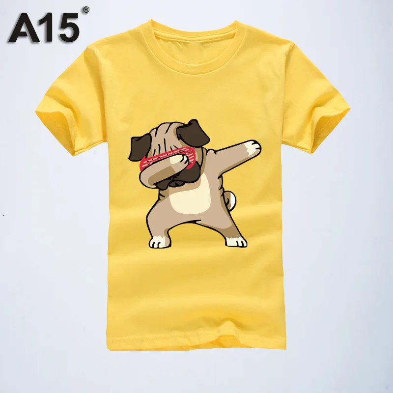 T0164Yellow Брендовая летняя Милая одежда для детей, футболки с короткими рукавами и 3d принтом для девочек, топы, одежда для мальчиков 8, 10, 12 лет, A15 - Цвет: T0164Yellow