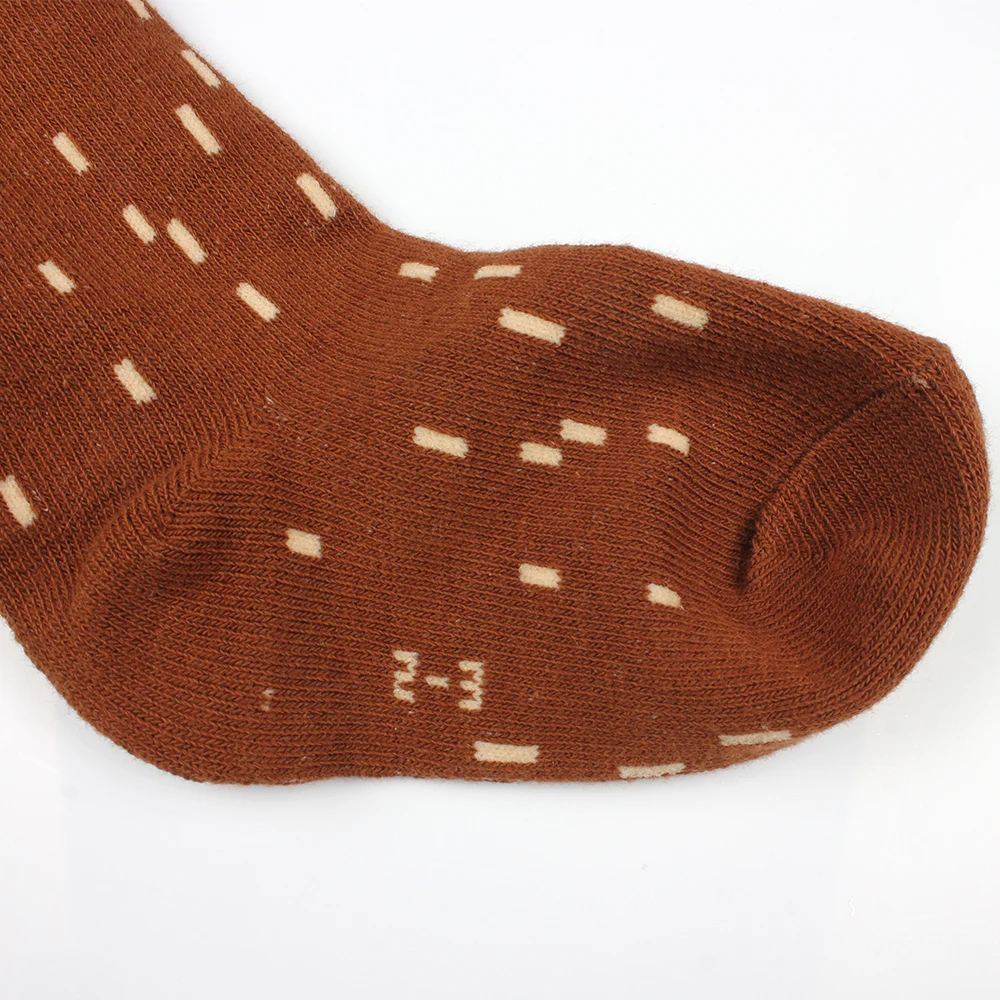 Детские колготки гольфы для девочек с принтом &quotЛиса&quot маленьких в наличии