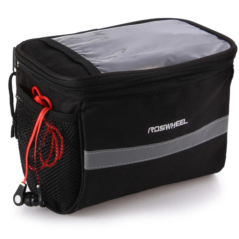 Roswheel Bike Carrier Bag 3.5L Handlebar Bicycle Front Tube Pocket 600D Map Pack Riding Cycling Supplies | Спорт и развлечения
