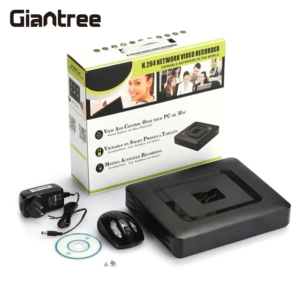 Giantree HD 1080 P AHD DVR рекордер сеть система видеонаблюдения цифровой видеорегистратор