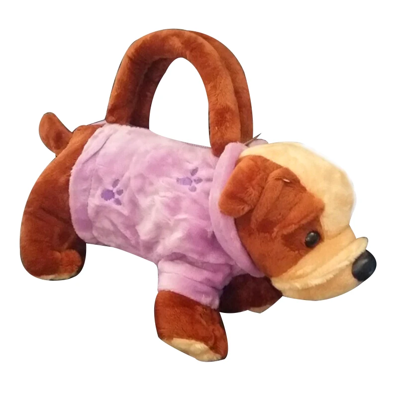 3D Dog Bags Kid Toys Handbag 25*10cm|toy handbag|handbag handbagskids handbags |