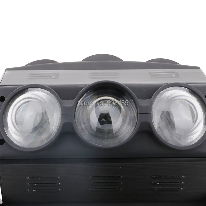 Светодиодный светильник с вращающимся роликом 9x12 Вт DMX512 X/Y|Эффект освещения
