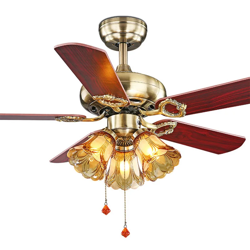 Светодиодный ретро светильник для потолочного вентилятора простой