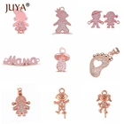 9 шт.лот, оптовая продажа, ювелирные изделия Kawaii для маленьких мальчиков и девочек, шармы-соединители для женщин, для изготовления ювелирных изделий ручной работы сделай сам