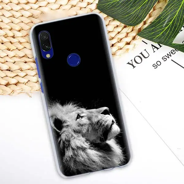 11 Большой лев тигр Животные чехол для Xiaomi Redmi Note 7 Pro 7 6 5 плюс 5A 6A 4X S2 GO Pocophone F1 Футляр для телефона - Цвет: 11
