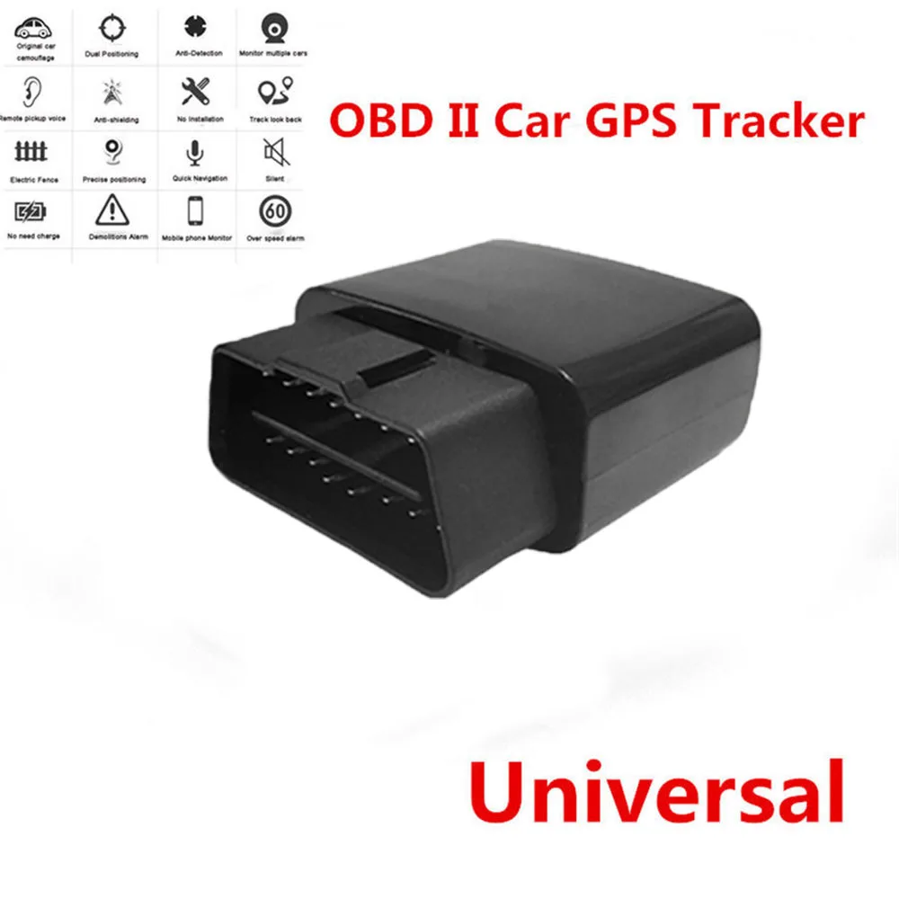 Новый gps трекер локатор автомобиля машина OBD автопарка управление системы Plug Play