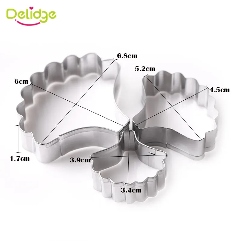 3 шт./компл. формочки для печенья инструменты украшения тортов из мастики 3D