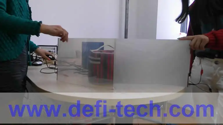 Переключаемая смарт пленка DfLabs gray PDLC составляет около 21 см * 15 или 8 дюймов 5 для