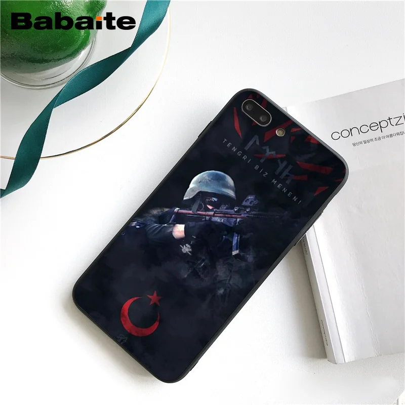 A10 Babaite флаг Турции солдат чехол для телефона для iphone 11 Pro 11Pro Max 8 7 6 6S Plus 5 5S SE XR X XS MAX - Цвет: A10