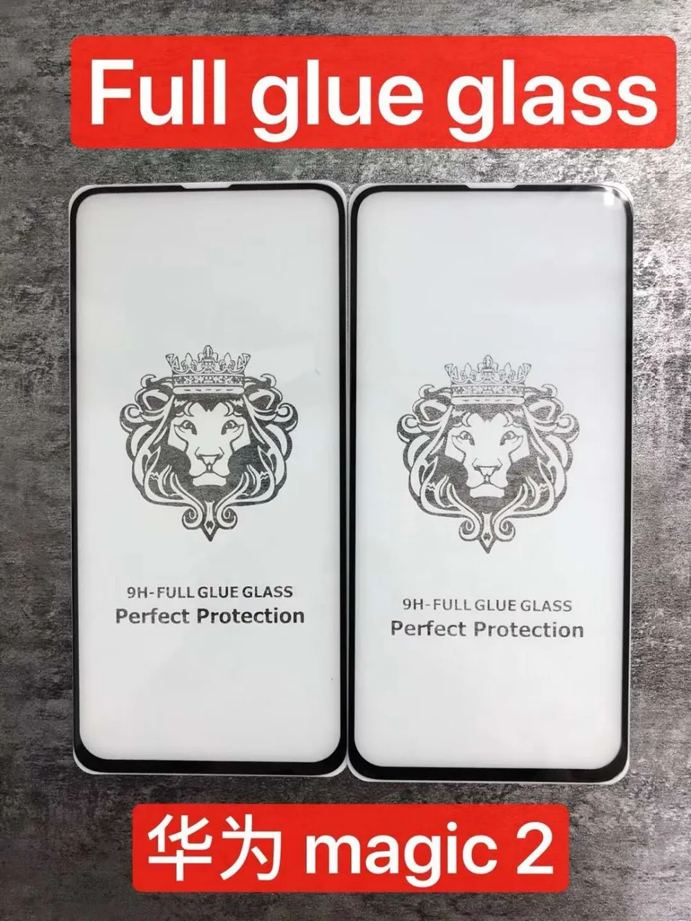 Для Huawei Y Max полное клеевое закаленное стекло Защита экрана для Y6 2019 GR3 2018 Magic 2