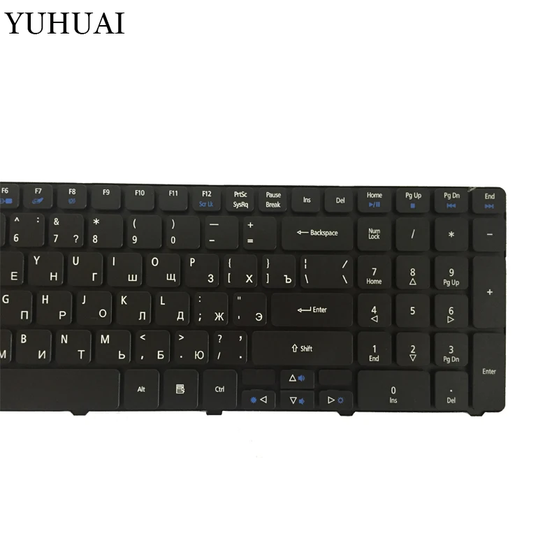 Русский для acer Aspire 7745Z 5736Z NSK-AL10R NSK-AL00R KBI170A164 RU черный Клавиатура ноутбука