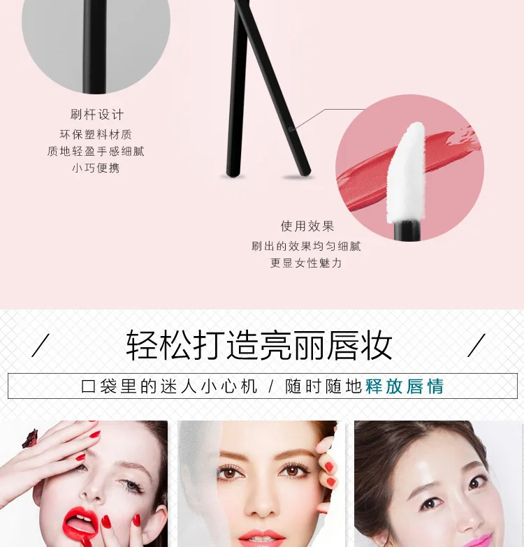 50 шт. набор кисточек для макияжа Maquillage тушь для ресниц палочки кисть для губ ручка для ресниц одноразовая Кисть для макияжа Аппликаторы микрощетки