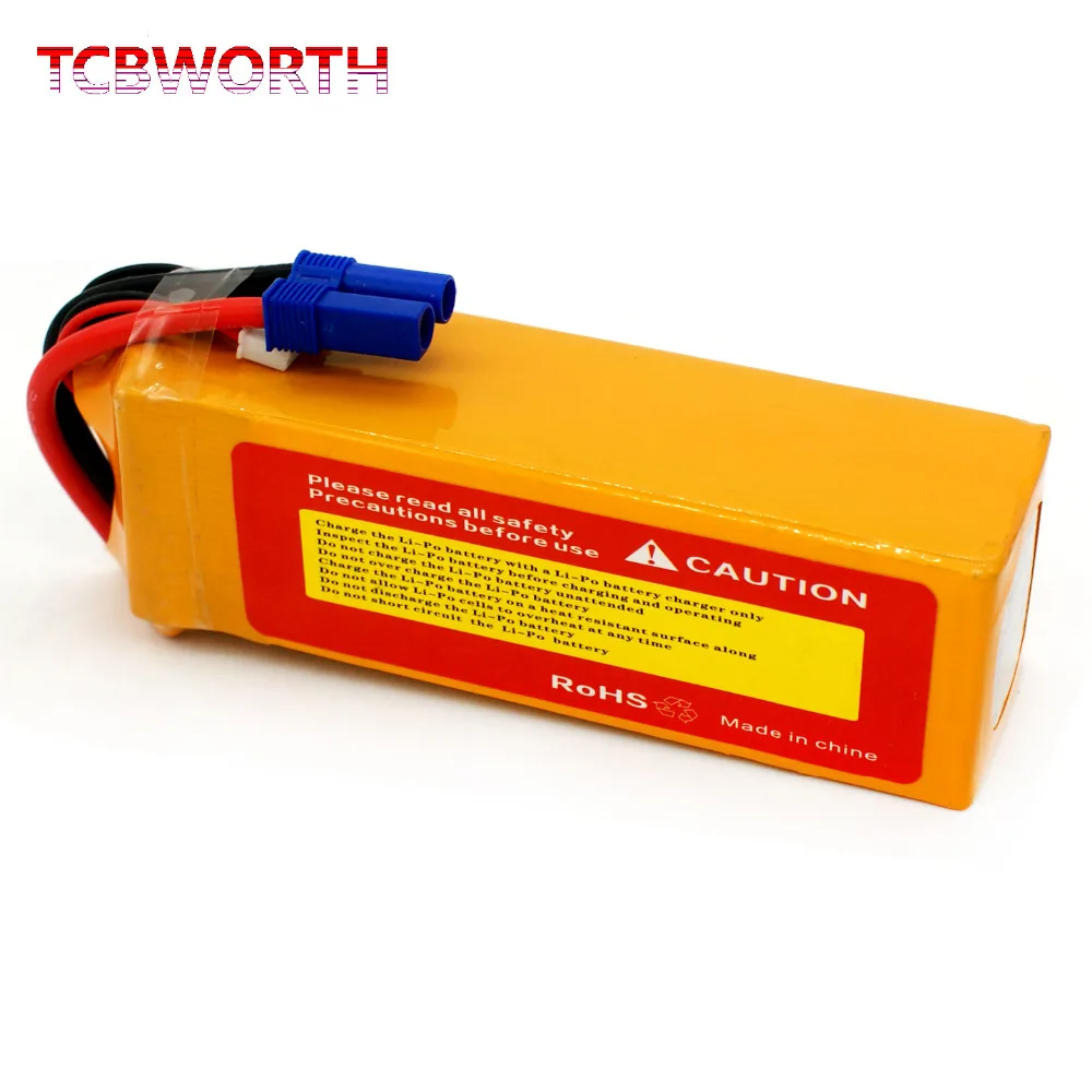 TCBWORTH 6S 22 2 V 3000 мА/ч 60C Max 120C дрона с дистанционным управлением литий полимерный