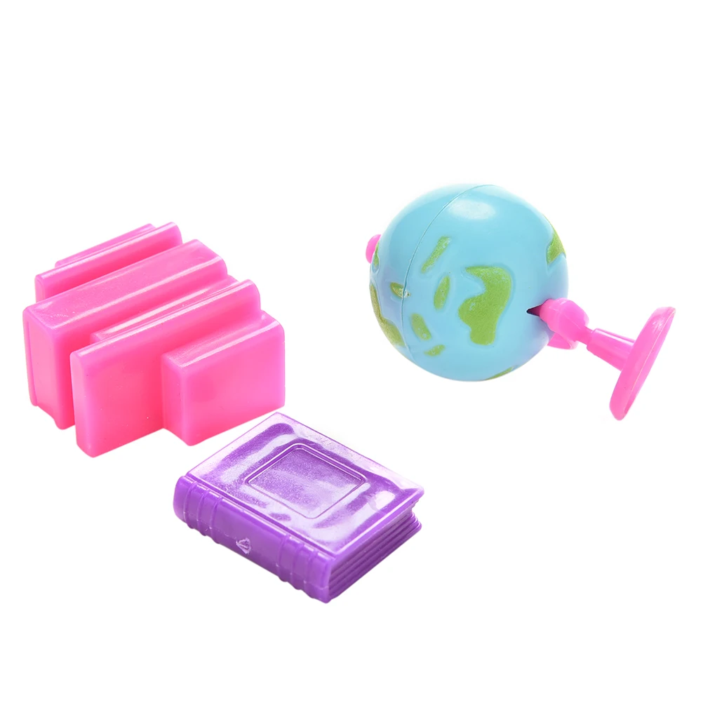 3 шт. Цвет случайный ГЛОБУС Книга игрушки для изучения куклы Барби прекрасные