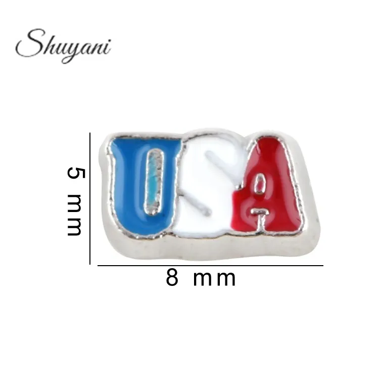 20 шт. подвески в виде букв США для украшения стекла | Украшения и аксессуары