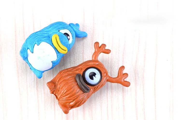 Дерево фигурка монстра декоративный волшебный сад мох орнамент миниатюрный