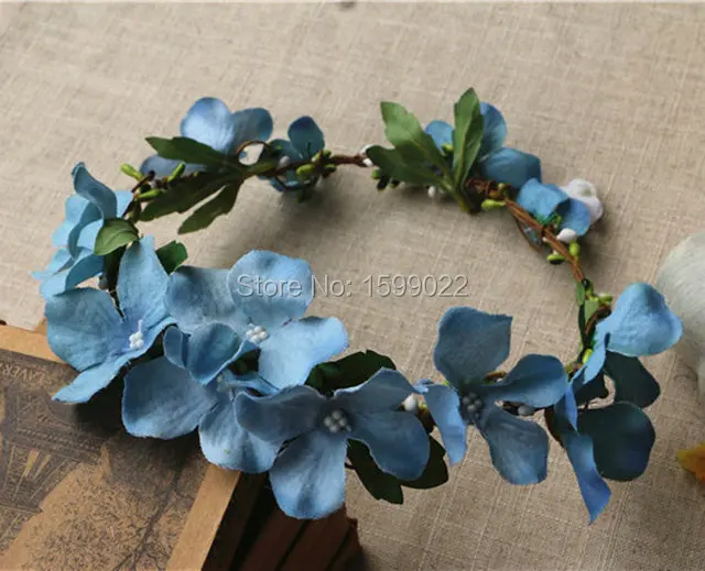 2 шт./лот оригинальная королевская Цветочная корона лесная фиолетовая