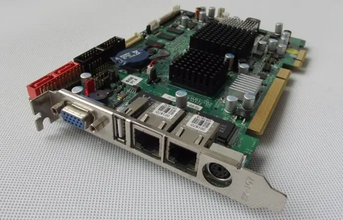 100% ОК оригинальная половина размера CPU карта PICOE 945GSE N270 512MB R10 IPC плата PICMG1.0 SBC с ЦП RAM