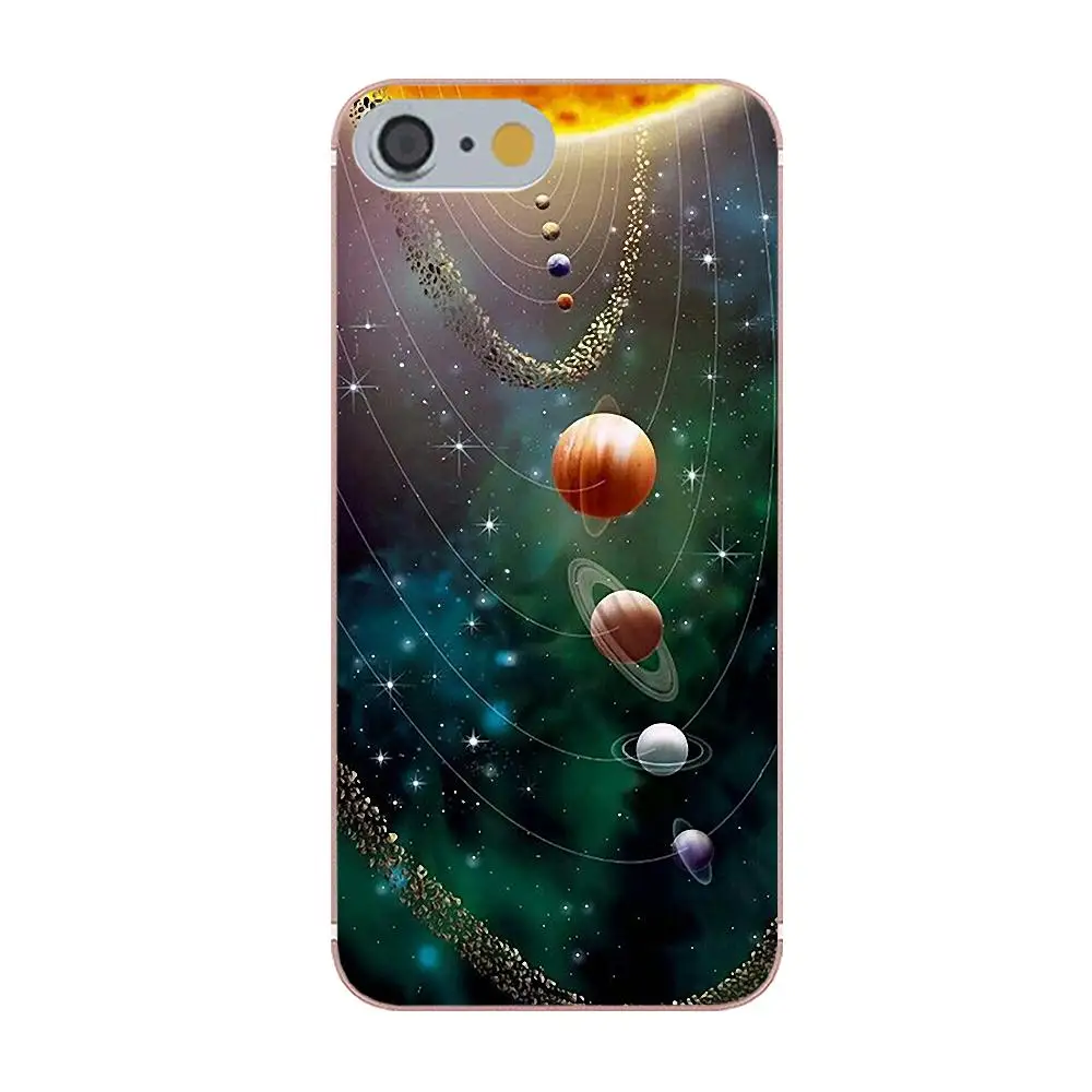 Tpwxnx космическая планета космический корабль Звезды Луна для Apple iPhone X 4 4S 5 5C 5S SE 6 6S 7