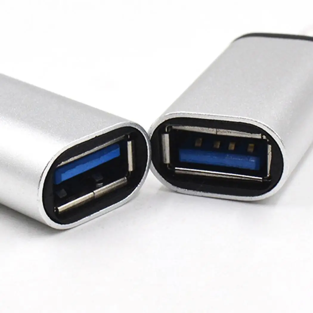 Type C адаптер для синхронизации данных мобильного телефона конвертер нейлон