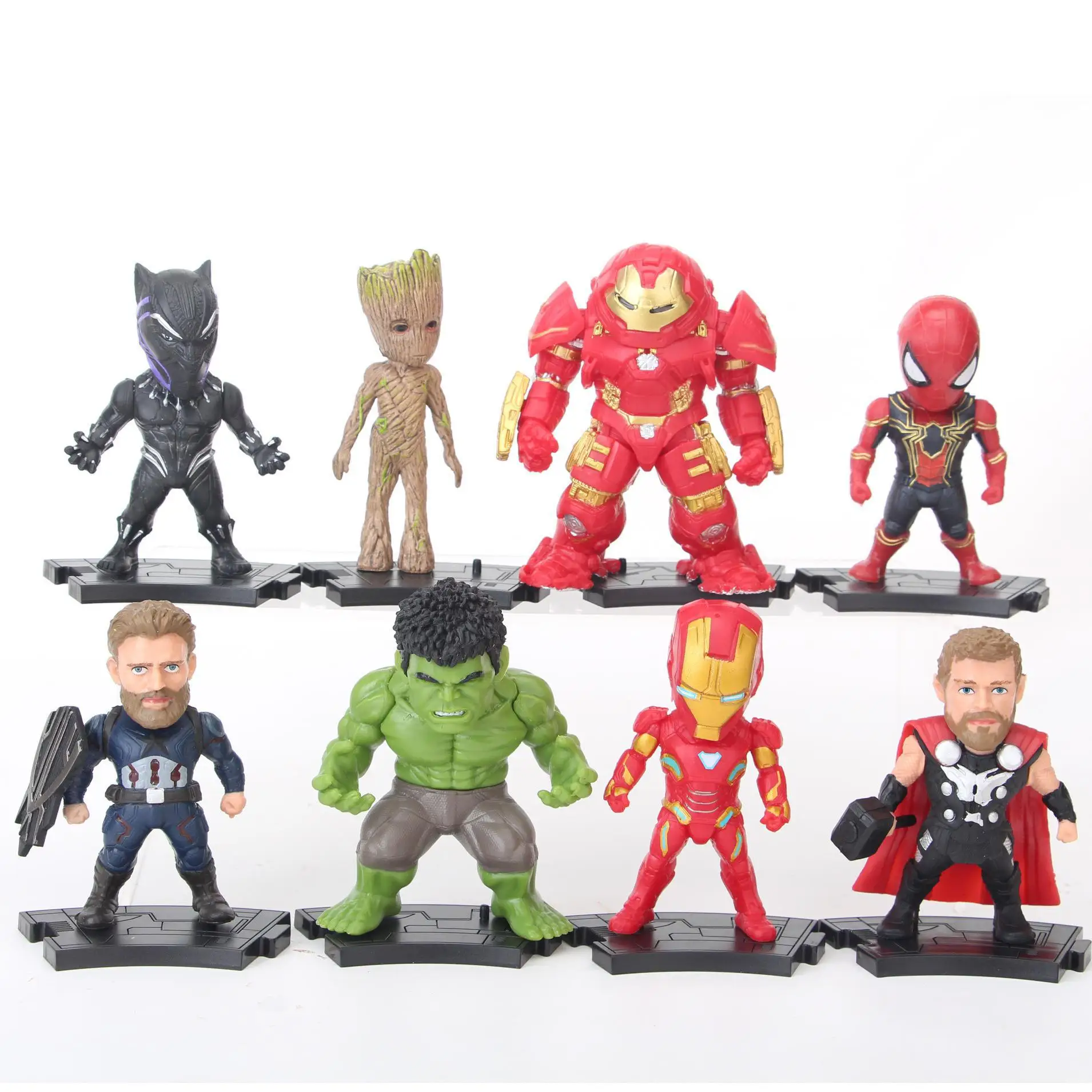 Экшн-фигурки Marvel Avengers Infinity War 8 шт./компл. | Игрушки и хобби