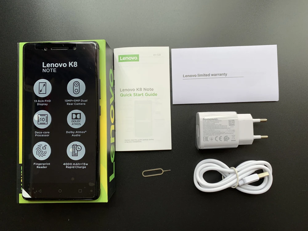 Глобальный Lenovo K8 Note XT1902 3 GB 32 4G FDD LTE 5 &quotFHD Helio X23 Дека core 2 3G Dual сзади Камера 4000 mAh