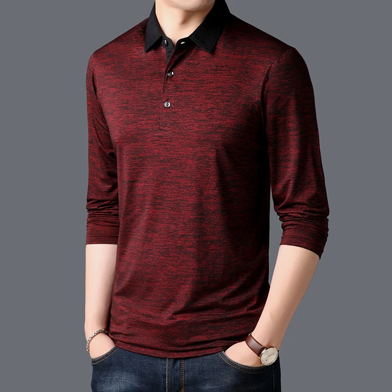 2018 футболка с длинными рукавами известная марка Топ Дизайнер Для мужчин s