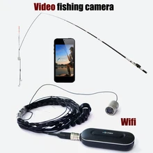 HD 1080P wifi беспроводной видео рыболокатор камера с объективом 140 градусов под водой 8 шт. ИК светодиодный инфракрасный светильник рыболокатор для рыбалки