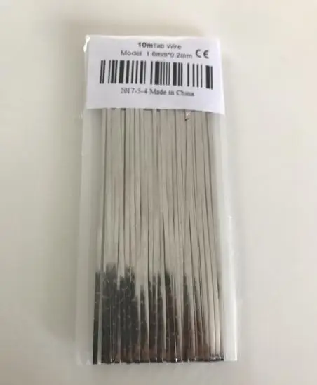 Сварочная проволочная лента для солнечной панели сделай сам 10 м 1 6*0 2 мм проволока