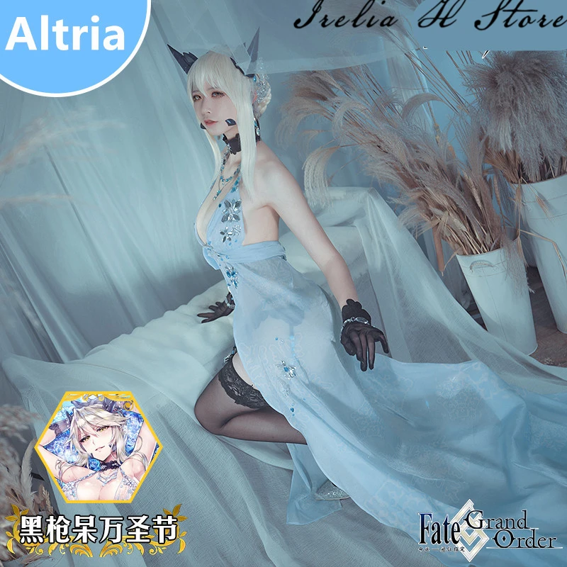 {Сток} Altria FGO косплей костюм на Хэллоуин Fate Grand/заказ Altria Pendragon косплей костюм сексуальное нижнее белье платье женский подарок