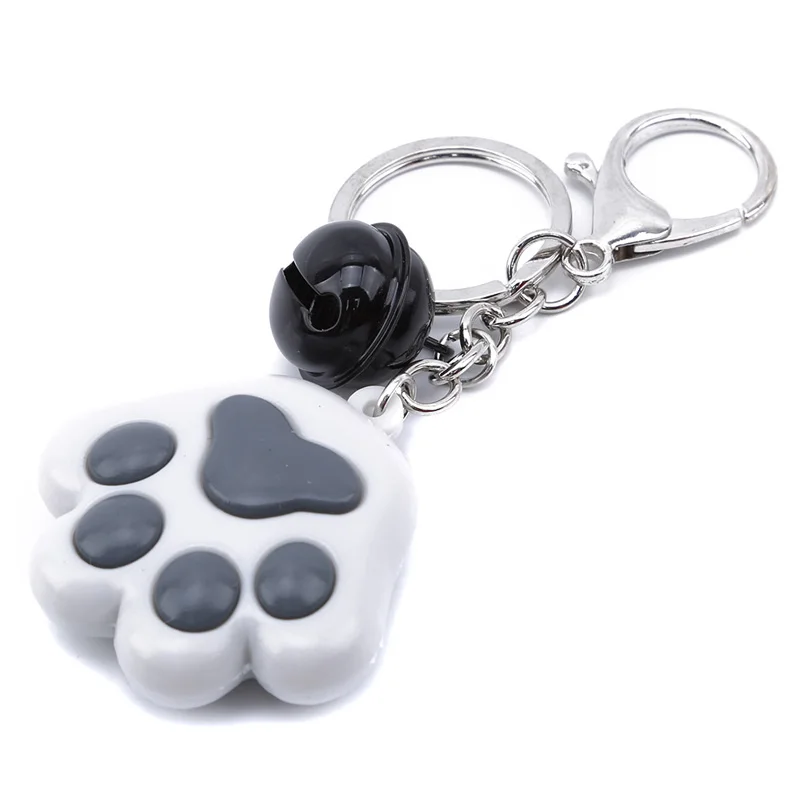 Автомобильные брелоки креативные трехмерные Милая кошачья лапа резиновый