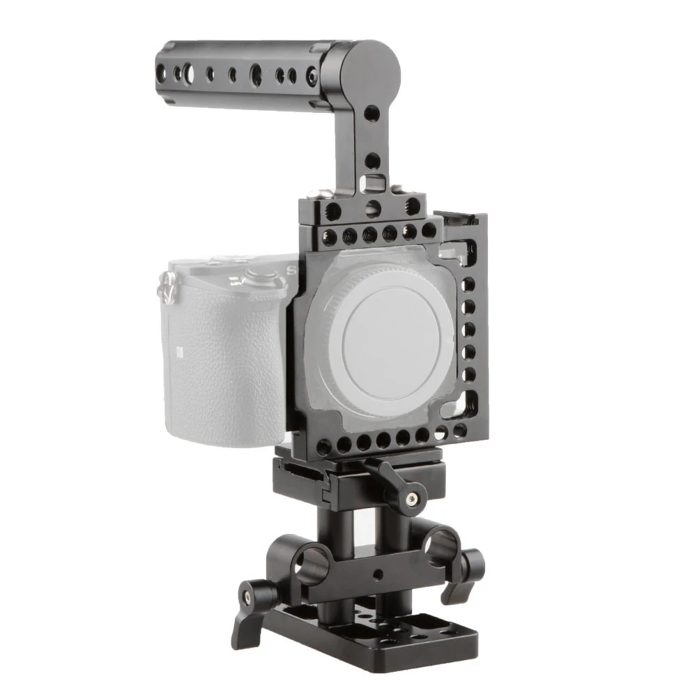 

CAMVATE Cage With QR Baseplate Pack for A6500 A6400 A6300 A6000 C1796