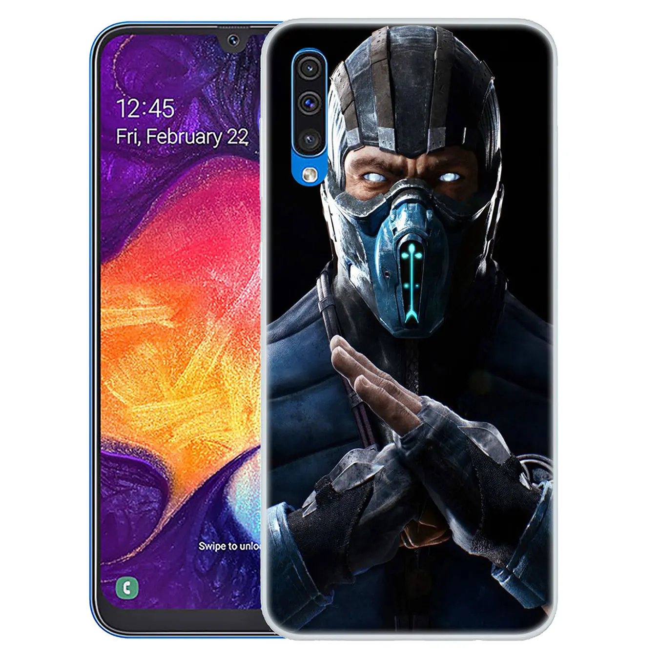 Твердый прозрачный чехол для телефона Lavaza Mortal Kombat Samsung Galaxy A10 A20 A30 A40 A50 A60 A70 M40 M30 M20