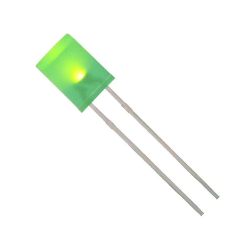 2*5*7 квадратные зеленые поворотные светодиоды излучающие свет выделяют длинные