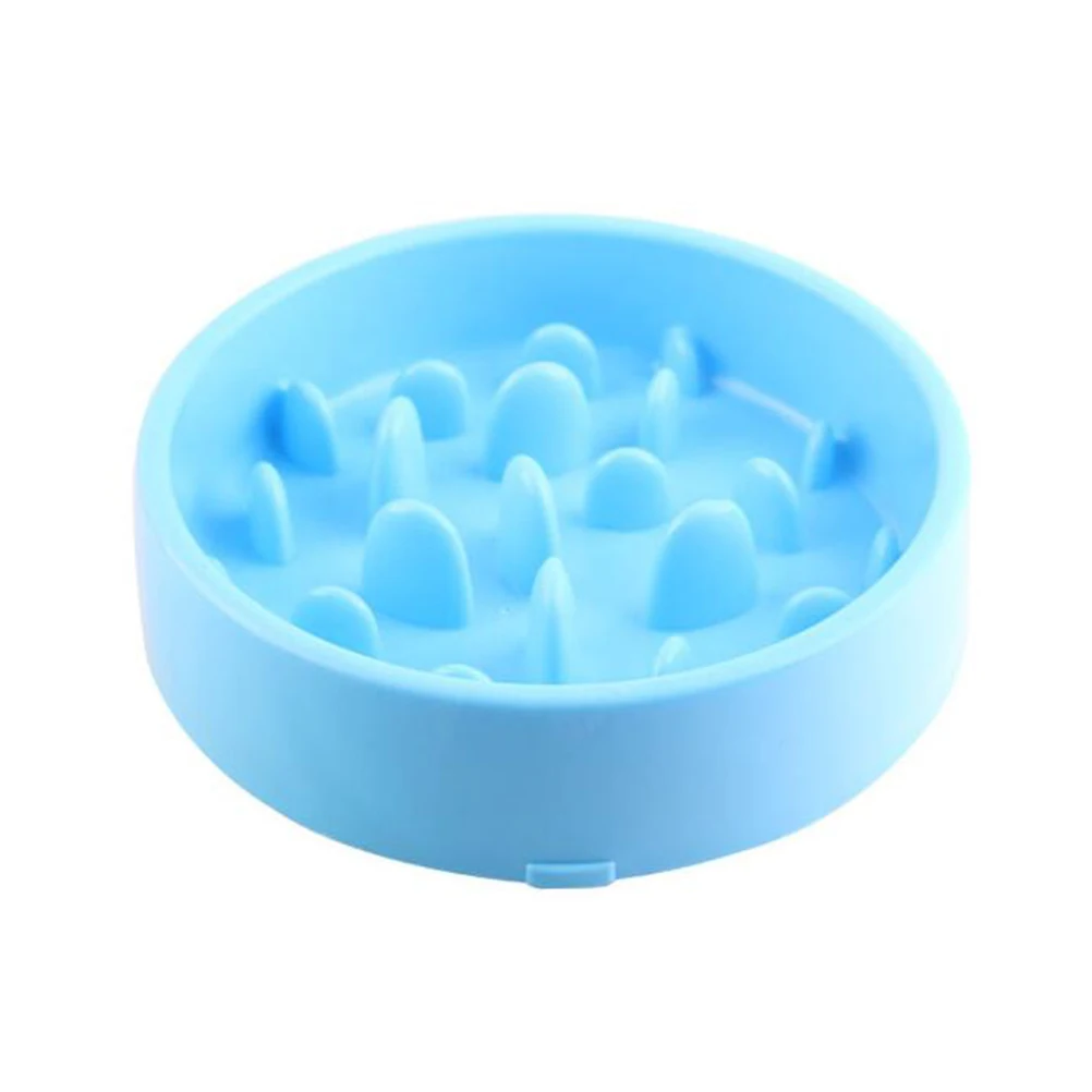 Blue Питомец кошка миска для кормления собаки миска для еды экологически чистая и прочная питательная кормушка для щенков товары для собак Прямая поставка - Цвет: Blue