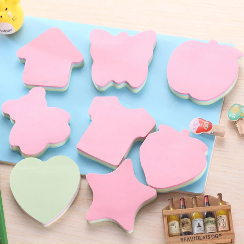3 шт./партия 100 листов милые Kawaii post it наклейки холодильник cticker самоклеящаяся