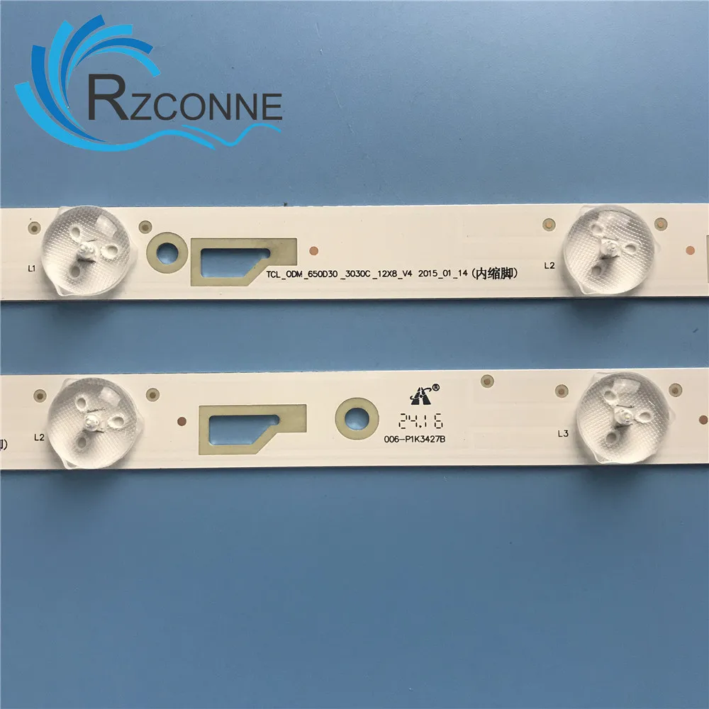 Светодиодная лента для подсветки 8 lamp for Thomson 65UA6606 L65E5800A 4C LB650T YH3 LVU650CMDX VH3