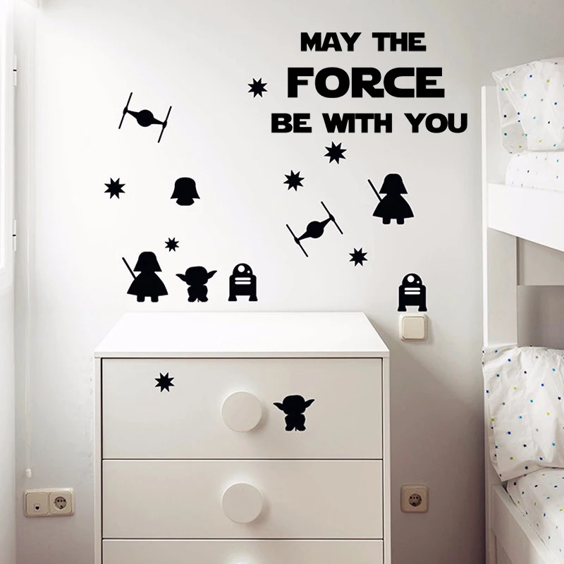 Трафаретные настенные наклейки для декора детской комнаты|death star|for kidsdecoration for room |