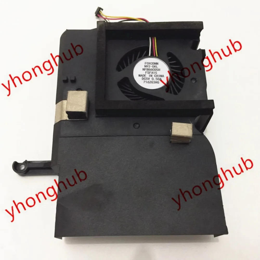 Foxconn NFB86C05H FSFA15 N92 AMD BSW DC 5V 0.5A 4 проводной Сервер вентилятор охлаждения|Кулеры и